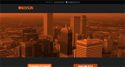 Desktop Screenshot of novsun.com